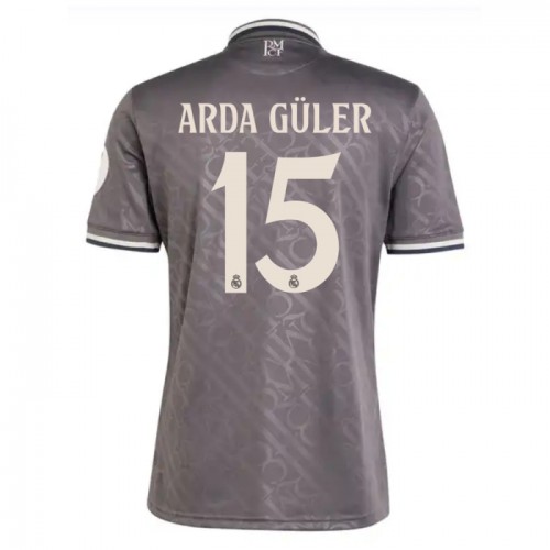 Maillot de Foot Real Madrid Arda Guler 15 Third 2024-25 Maillot de Foot Real Madrid Arda Guler 15 Third 2024-25